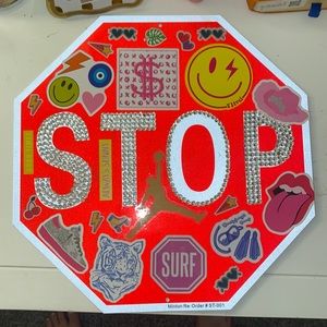 12x12 handmade stop signs!